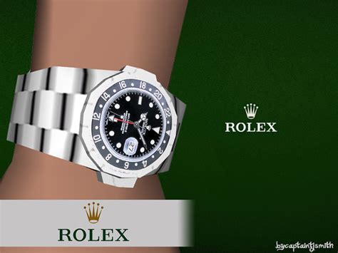 sims 4 gold Rolex watch